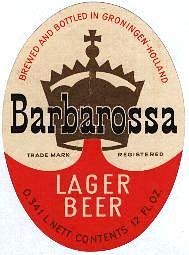 Bierbrouwerij Keizer Barbarossa, Lager Beer