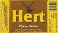 Buitenlandse bieren voor Nederlandse markt (etiket Nederlandse plaatsnaam), Hert Vijlener Bosbier Blond