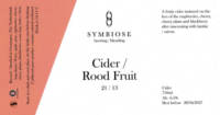Symbiose Brewing / Blending, Cider / Rood Fruit