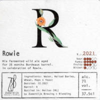 Zomerdijk Brewing & Blending, Rowie Zomerdijk Brewing & Blending, Rowie