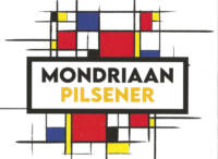 Buitenlandse bieren voor Nederlandse markt (etiket Nederlandse plaatsnaam), Mondriaan Pilsener