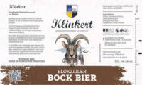 Klinkert Bier Brouwerij, Blokzijler Bock Bier