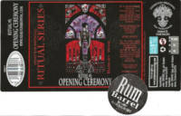 Nemeton Brewing, Ritual #1 Opening Ceremony Rum Barrel
