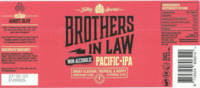 Brothers In Law Brewing, Pacific IPA Brothers In Law Brewing, Pacific IPA