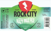 Rock City Brewing, Hazy Pale Ale Rock City Brewing, Hazy Pale Ale