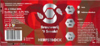 Brouwerij 't Smakt, Herfstbock 2023