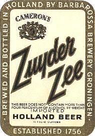 Bierbrouwerij Keizer Barbarossa, Zuyder Zee Imported Holland Beer