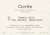 Tommie Sjef Wild Ales, Cuvée
