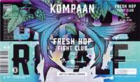 Kompaan Dutch Craft Beer Company, Fresh Hop Fight Club IPA