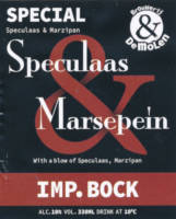 Brouwerij De Molen, Special Speculaas & Marsepein Imp. Bock