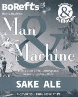 Brouwerij De Molen, Borefts '23 Man & Machine Sake Ale