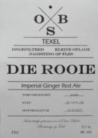 Ouwe Skilder Brouwerij, Die Rooie Imperial Ginger Red Ale Ouwe Skilder Brouwerij, Die Rooie Imperial Ginger Red Ale