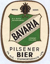 Bavaria, Bavaria Pilsener Bier