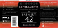 Brewery 42, De Verzachter Begian Blonde