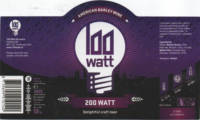 100 Watt Brewery, 200 Watt American Barley Wine