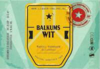 Buitenlandse bieren voor Nederlandse markt (etiket Nederlandse plaatsnaam), Balkums Wit