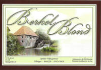 Buitenlandse bieren voor Nederlandse markt (etiket Nederlandse plaatsnaam), Berkel Blond