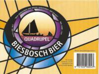 Buitenlandse bieren voor Nederlandse markt (etiket Nederlandse plaatsnaam), Biesbosch Bier Quadrupel