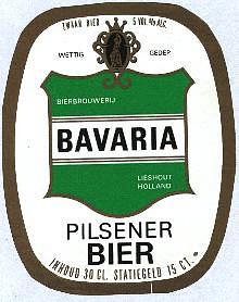 Bavaria, Pilsener Bier