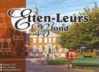 Buitenlandse bieren voor Nederlandse markt (etiket Nederlandse plaatsnaam), Etten-Leurs Blond