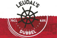 Buitenlandse bieren voor Nederlandse markt (etiket Nederlandse plaatsnaam), Leudal's Dubbel