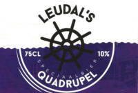 Buitenlandse bieren voor Nederlandse markt (etiket Nederlandse plaatsnaam), Leudal's Quadrupel