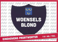 Buitenlandse bieren voor Nederlandse markt (etiket Nederlandse plaatsnaam), Eindhovens Proatwoater