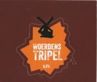Buitenlandse bieren voor Nederlandse markt (etiket Nederlandse plaatsnaam), Woerdens Tripel