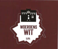 Buitenlandse bieren voor Nederlandse markt (etiket Nederlandse plaatsnaam), Woerdens Wit