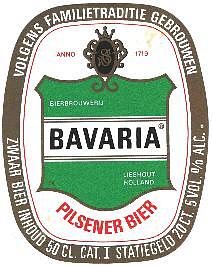 Bavaria, Pilsener Bier