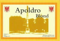 Buitenlandse bieren voor Nederlandse markt (etiket Nederlandse plaatsnaam), Apoldro Blond