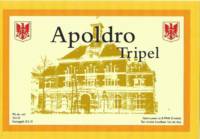 Buitenlandse bieren voor Nederlandse markt (etiket Nederlandse plaatsnaam), Apoldro Tripel
