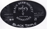 Black Beer Society, Black Triple Black Beer Society, Black Triple