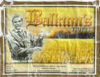 Buitenlandse bieren voor Nederlandse markt (etiket Nederlandse plaatsnaam), Balkum's Tripel