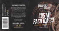 Brouwerij Bello, Costa Pacifica '23 Rum Barrel Aged Barley Wine
