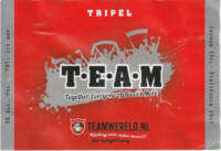 Buitenlandse bieren voor Nederlandse markt (etiket Nederlandse plaatsnaam), T.E.A.M Tripel