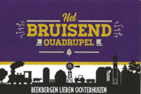 Buitenlandse bieren voor Nederlandse markt (etiket Nederlandse plaatsnaam), Het Bruisend Quadrupel