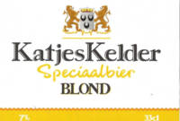 Buitenlandse bieren voor Nederlandse markt (etiket Nederlandse plaatsnaam), Katjeskelder Speciaalbier Blond