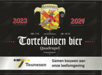 Buitenlandse bieren voor Nederlandse markt (etiket Nederlandse plaatsnaam), Genneper Tortelduiven Bier Quadrupel 2023 2024