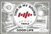 Buitenlandse bieren voor Nederlandse markt (etiket Nederlandse plaatsnaam), This is my sound Triple