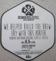 Brouwerij De Moersleutel, We helped build the brewery with this Porter