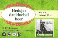 Buitenlandse bieren voor Nederlandse markt (etiket Nederlandse plaatsnaam), Hedsjer dreidoebel beer