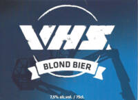 Buitenlandse bieren voor Nederlandse markt (etiket Nederlandse plaatsnaam), VHS Blond Bier