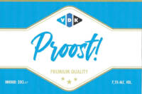 Buitenlandse bieren voor Nederlandse markt (etiket Nederlandse plaatsnaam), Proost Premium Quality