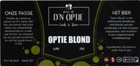 Brouwerij Jeronymo, Optie Blond