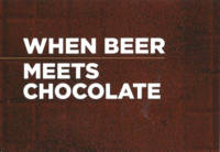 Buitenlandse bieren voor Nederlandse markt (etiket Nederlandse plaatsnaam), When Beer Meets Chocolate