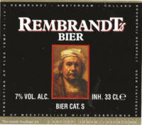 Buitenlandse bieren voor Nederlandse markt (etiket Nederlandse plaatsnaam), Rembrandt's Bier