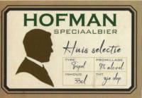 Buitenlandse bieren voor Nederlandse markt (etiket Nederlandse plaatsnaam), Hofman Tripel