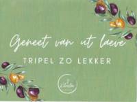 Buitenlandse bieren voor Nederlandse markt (etiket Nederlandse plaatsnaam), Geneet van ut laeve