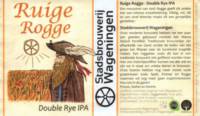 Stadsbrouwerij Wageningen, Ruige Rogge Double Rye IPA